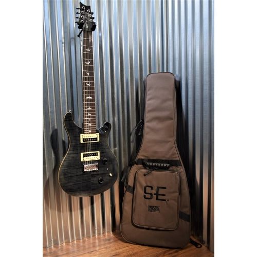 PRS Paul Reed Smith SE SVN "Seven" 7 String Gray Black Guitar & Bag #2679