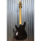 Schecter C-6 Plus Quilt Top Charcoal Burst Guitar CB #5391