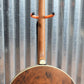 Ortega Guitars Falcon OBJ550WTE-SNT Satin Walnut 4 String Tenor Banjo & Bag #0006