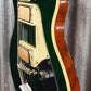 Supro 1296BG Silverwood Trans British Racing Green Guitar & Bag Demo #0567