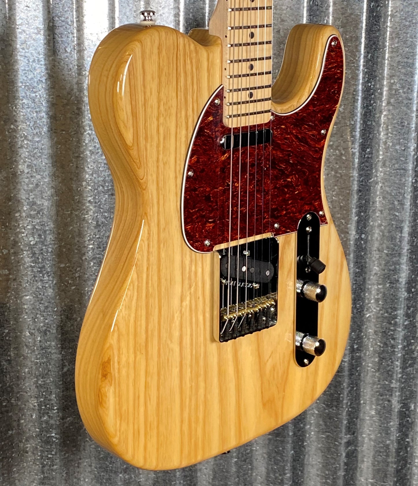 G&L Tribute ASAT Classic Seymour Duncan Vintage Broadcaster Natural Guitar #3515