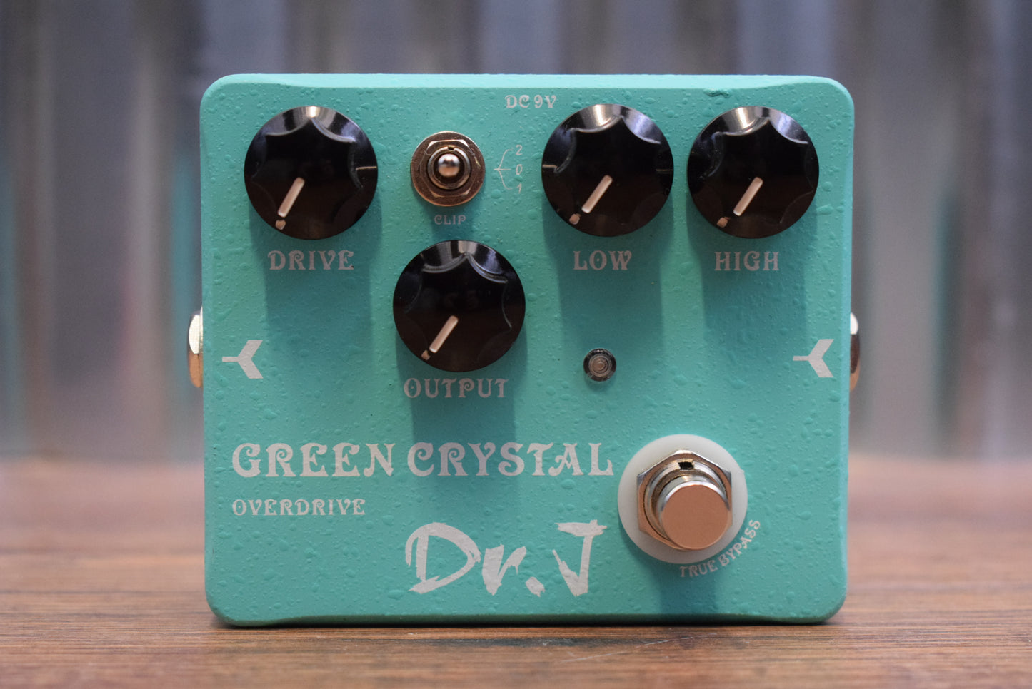 DR J D50 Green Crystal Overdrive Guitar Effect Pedal Joyo Dr. J Demo