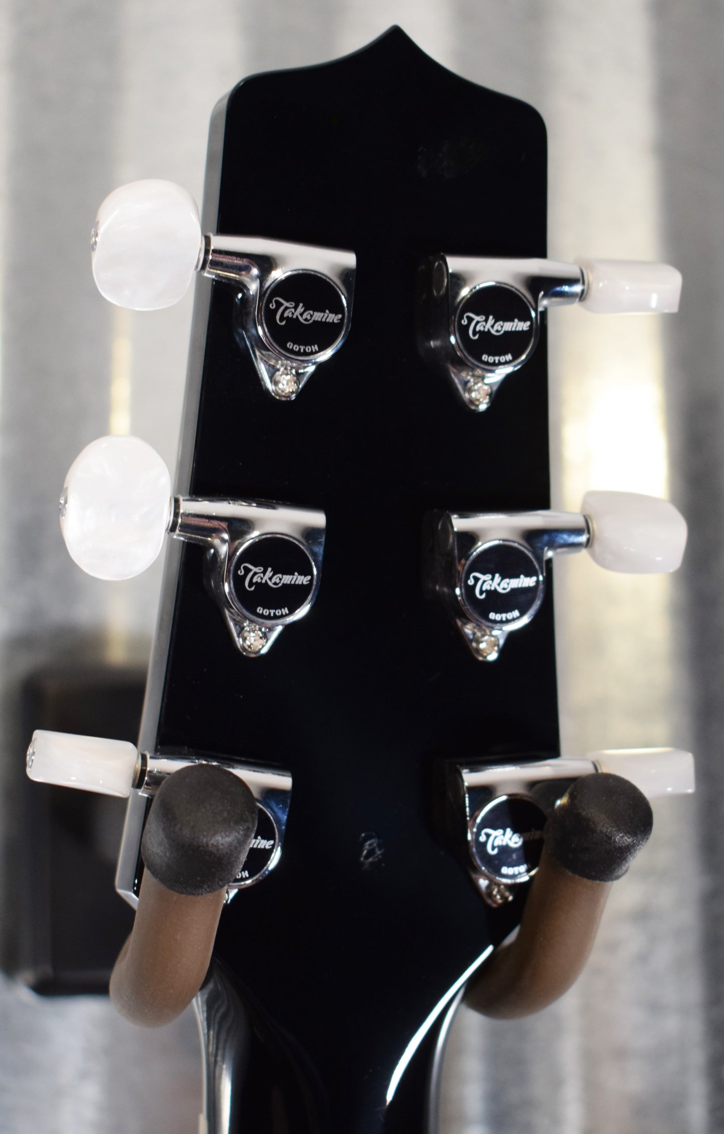 Takamine EF341DLX Deluxe Black Acoustic Electric Left Hand Guitar Japan & Case EF341DLXLH #1062