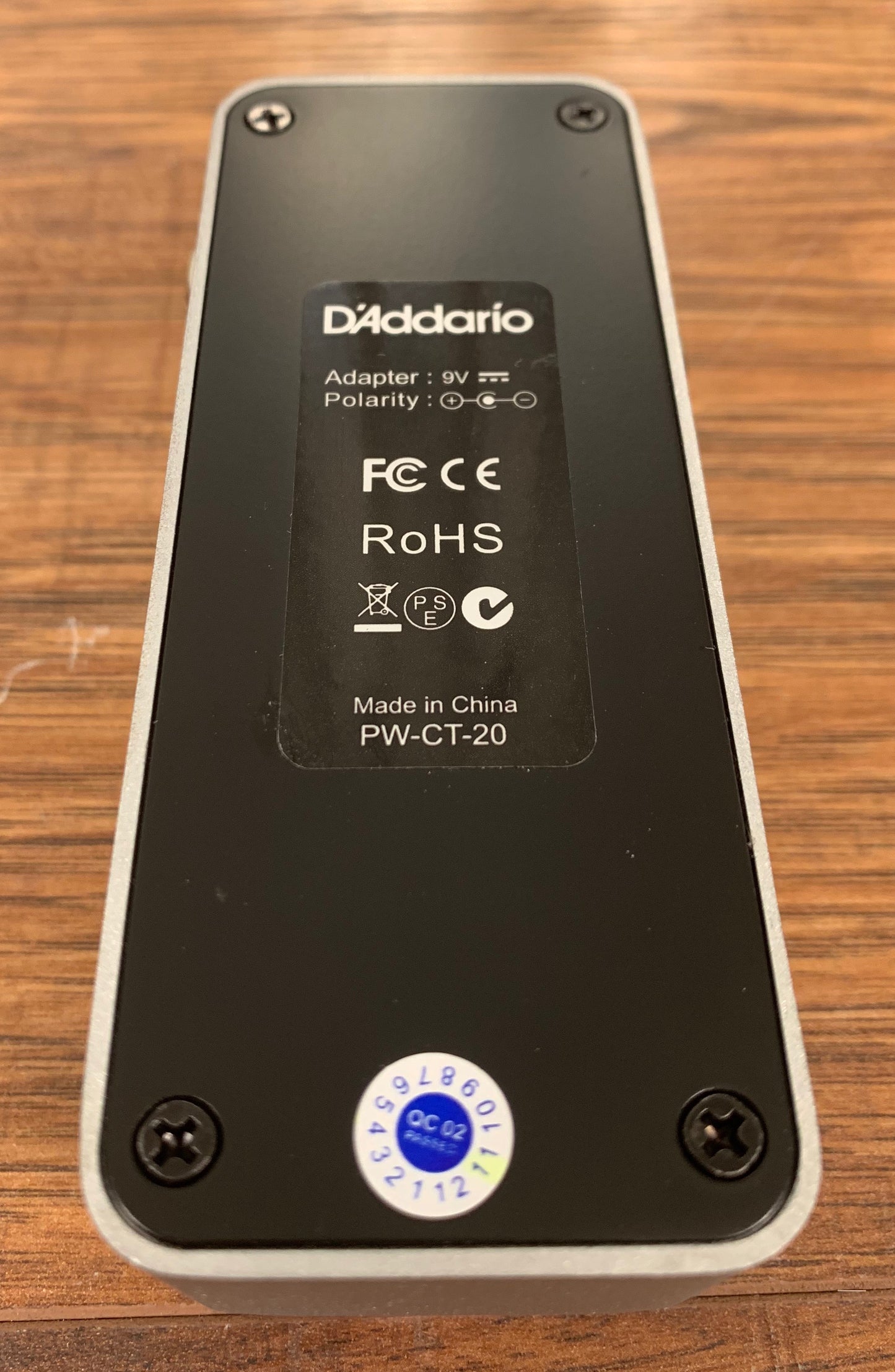 D'Addario Planet Waves PW-CT-20 Chromatic Tuner Guitar Effect Pedal