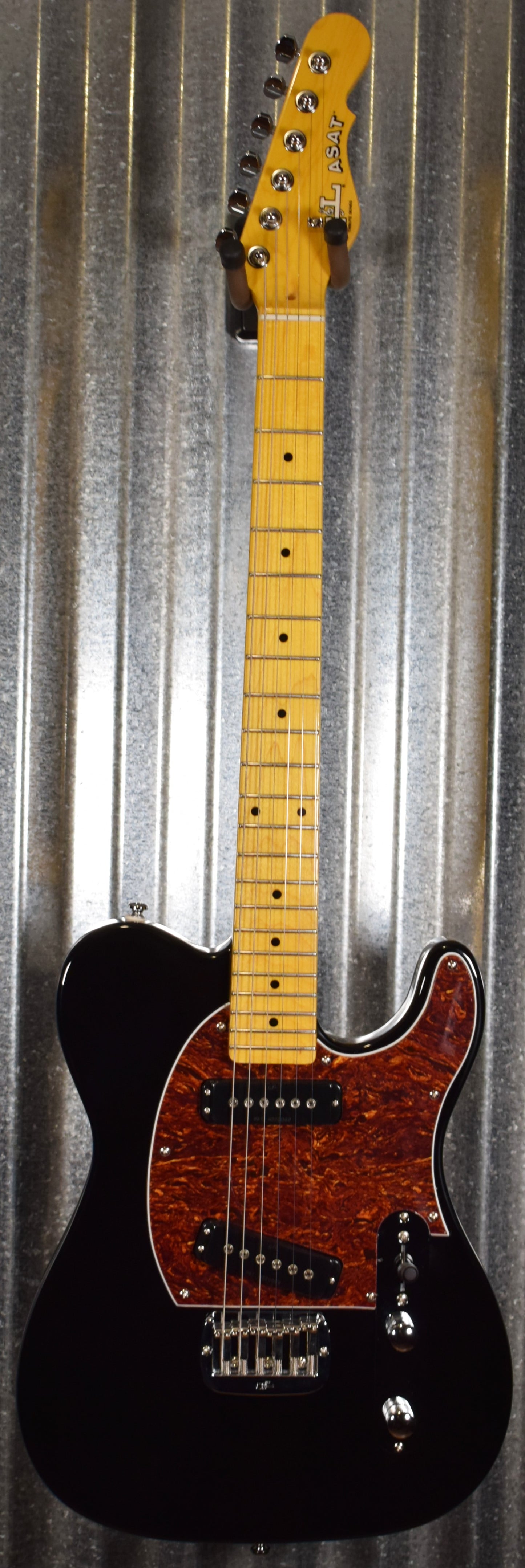 G&L Tribute ASAT Special Black Guitar #7742 Used