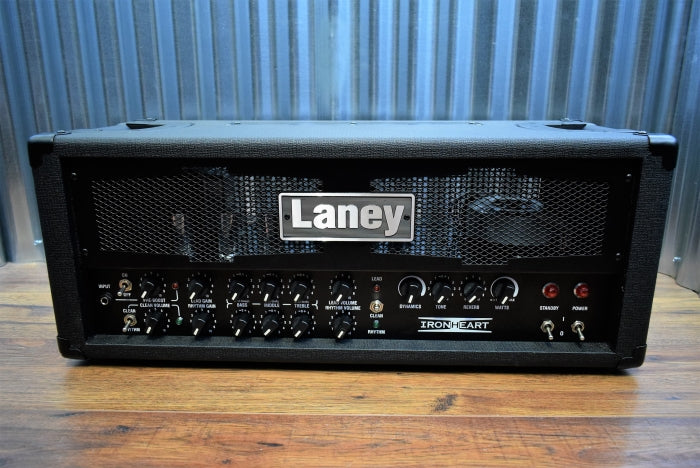 Laney IRT60H Ironheart All Tube 3 channel 60 Watts Guitar Amplifier Head Demo