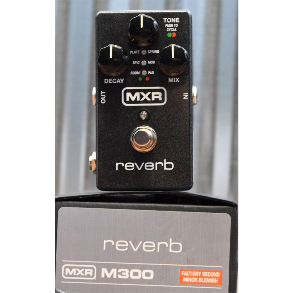 Dunlop MXR M300 Reverb Guitar Effect Pedal B Stock