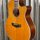 D'Angelico Premier Fulton Grand Auditorium 12 String CE Vintage Natural Acoustic Electric Guitar #5825