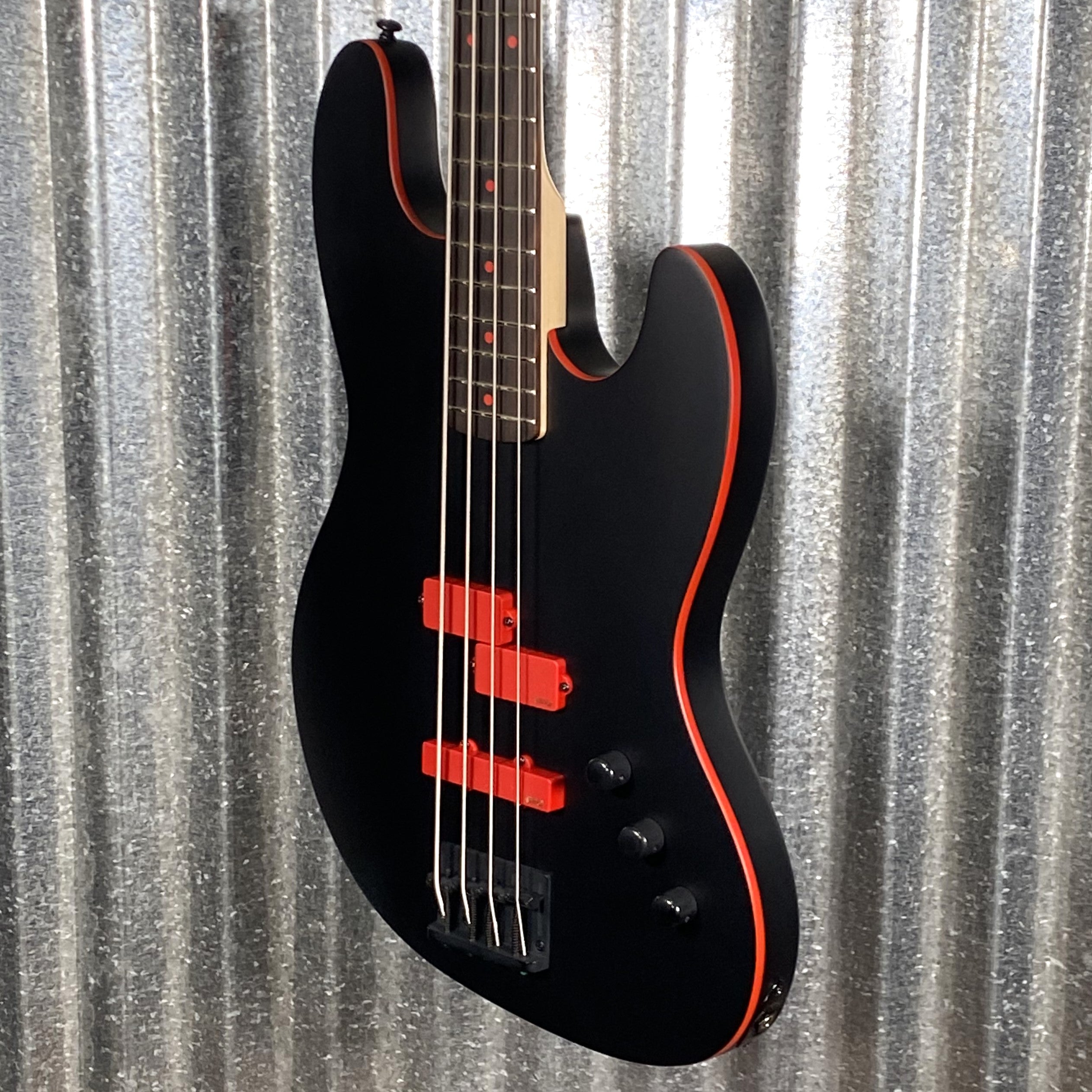 ESP LTD FBJ-400 Frank Bello 4 String Bass EMG PJ Black Satin