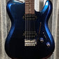Musi Virgo Fusion Telecaster Deluxe Tremolo Indigo Blue Guitar #0436 Used