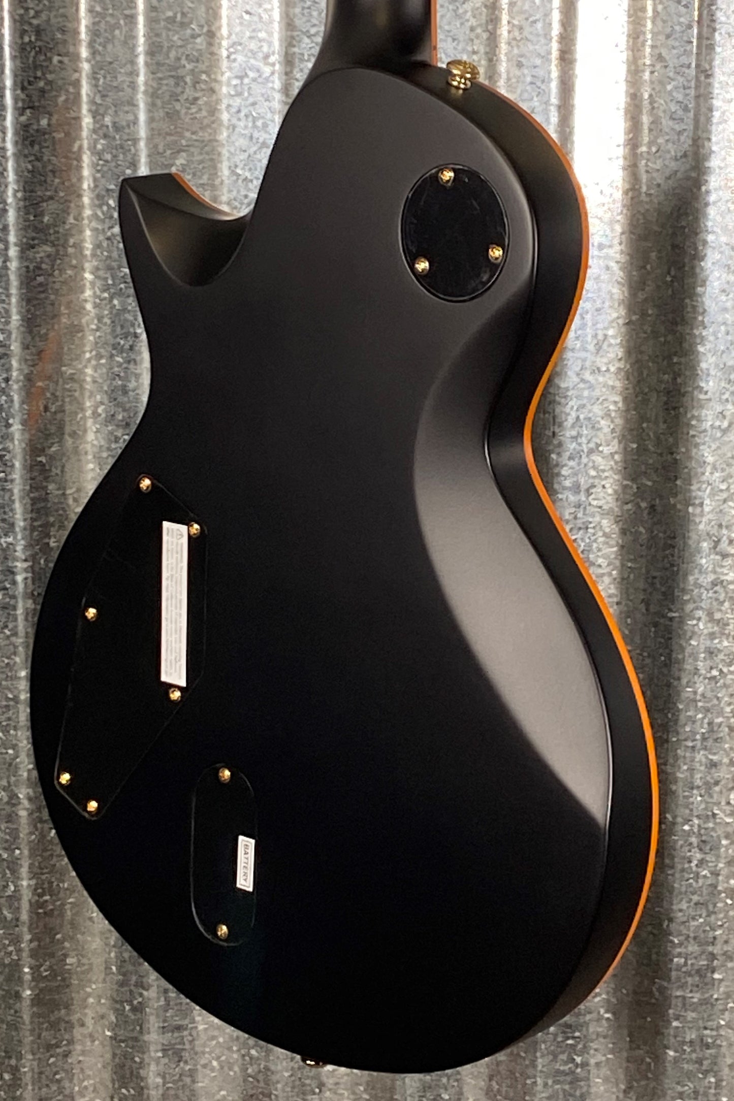 ESP LTD EC-1000 Eclipse EMG Vintage Black Guitar & Bag LEC1000VB #1525 Used