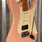 Musi Capricorn Classic HSS Stratocaster Matte Shell Pink Guitar #5029 Used