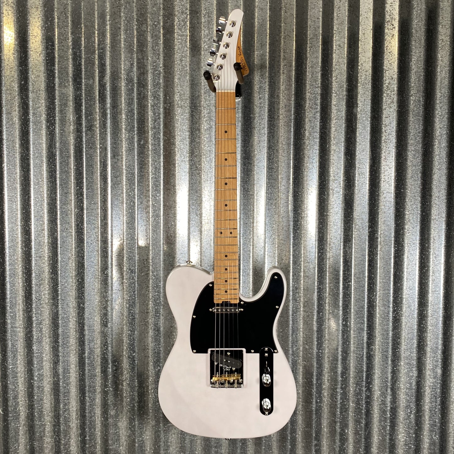 Musi Virgo Classic Telecaster White Guitar #0224 Used