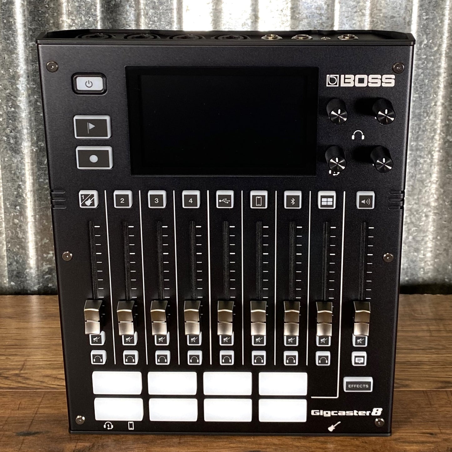 Boss GCS-8 Gigcaster 8 Live Streaming Mixer Recording Interface