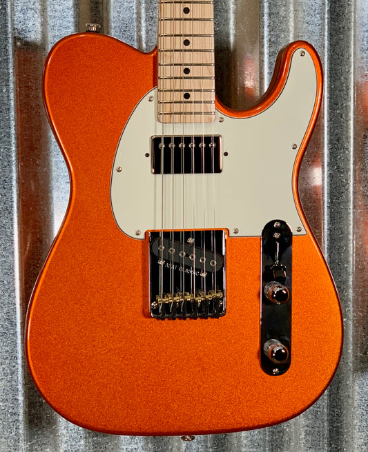 G&L USA Fullerton Custom ASAT Classic Bluesboy Tangerine Metallic Guitar & Case 2018 #3090