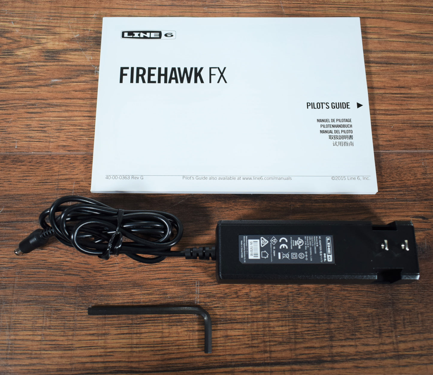 Line 6 Firehawk FX HD Multi Effect Modeling Guitar Processor Pedal Used