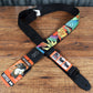 Levy's MPRH-36 2" Right Height Adjustable Printed Guitar & Bass Strap Comic Book Onomatopoeia