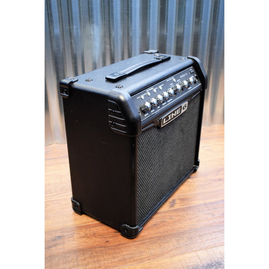 Line 6 Spider IV 15 1x8 15 Watt Combo Electric Guitar Amplifier Used