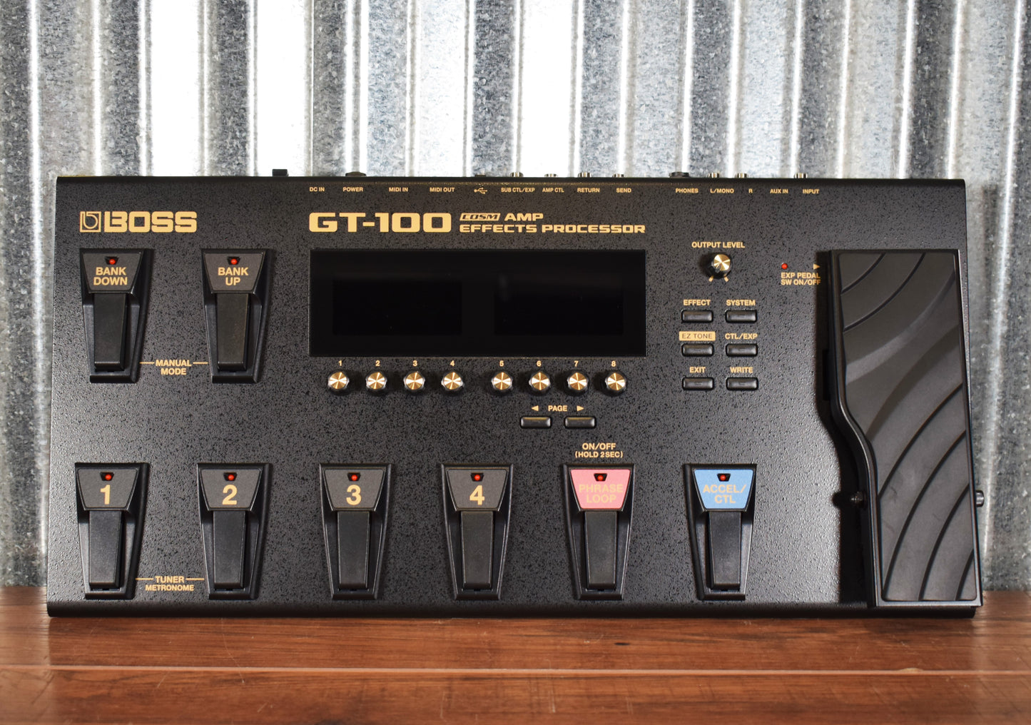 Boss GT-100 Multi Effect Guitar Processor Effect Pedal