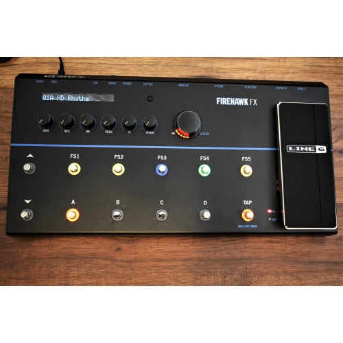 Line 6 Firehawk FX HD Multi Effect Modeling Guitar Processor Pedal