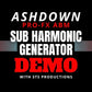 Ashdown PFX-SUB ABM Pro FX Sub Harmonic Octave Generator Bass Effect Pedal